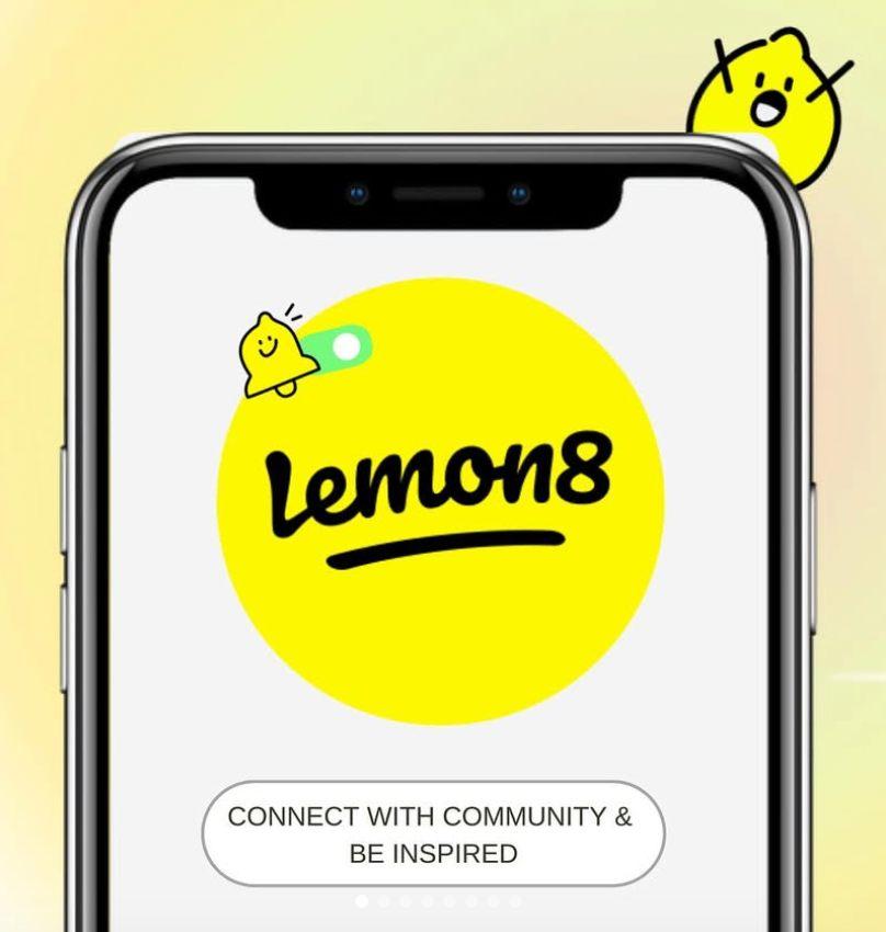 Lemon8 app layout