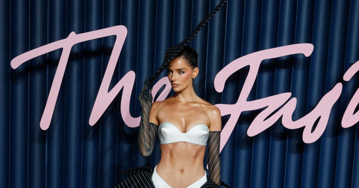 Maura Higgins on the red carpet