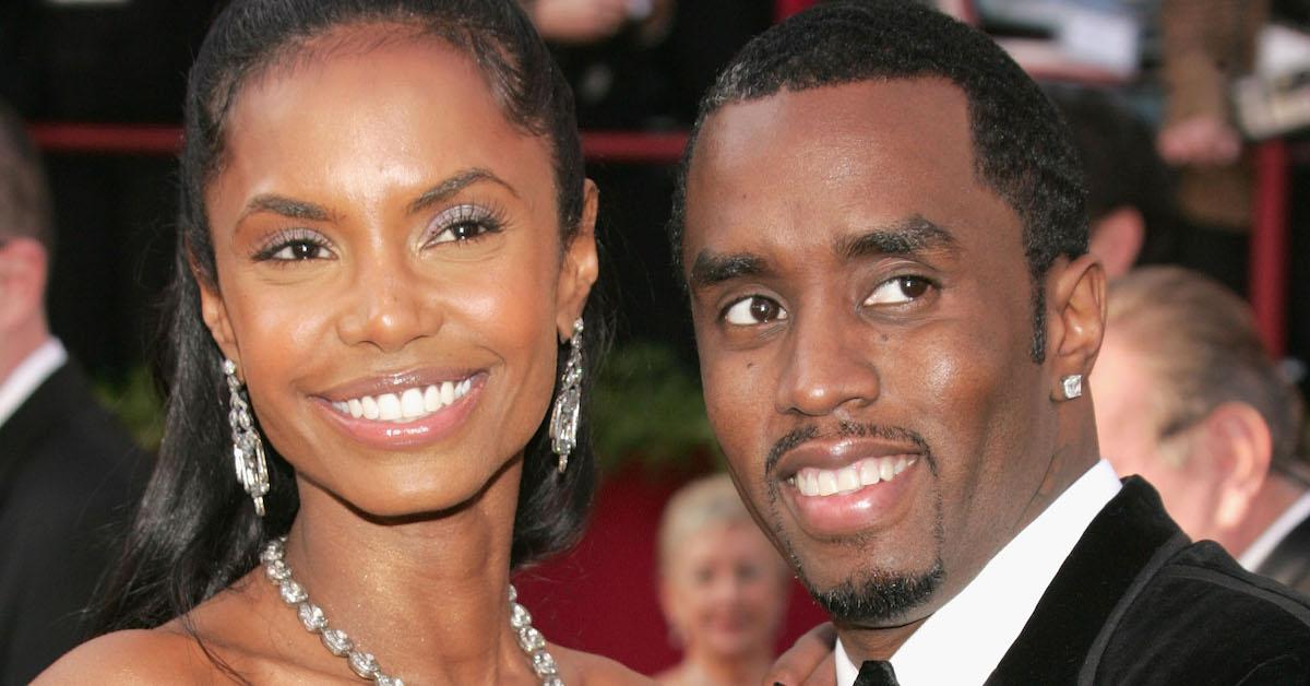 Kim Porter and Rapper Sean Combs arrive at the 77th Annual Academy Awards at the Kodak Theater on Feb. 27, 2005 in Hollywood