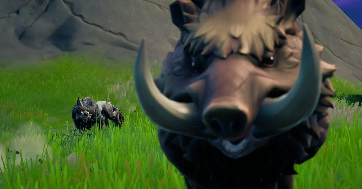 What does mounted mean in fortnite 