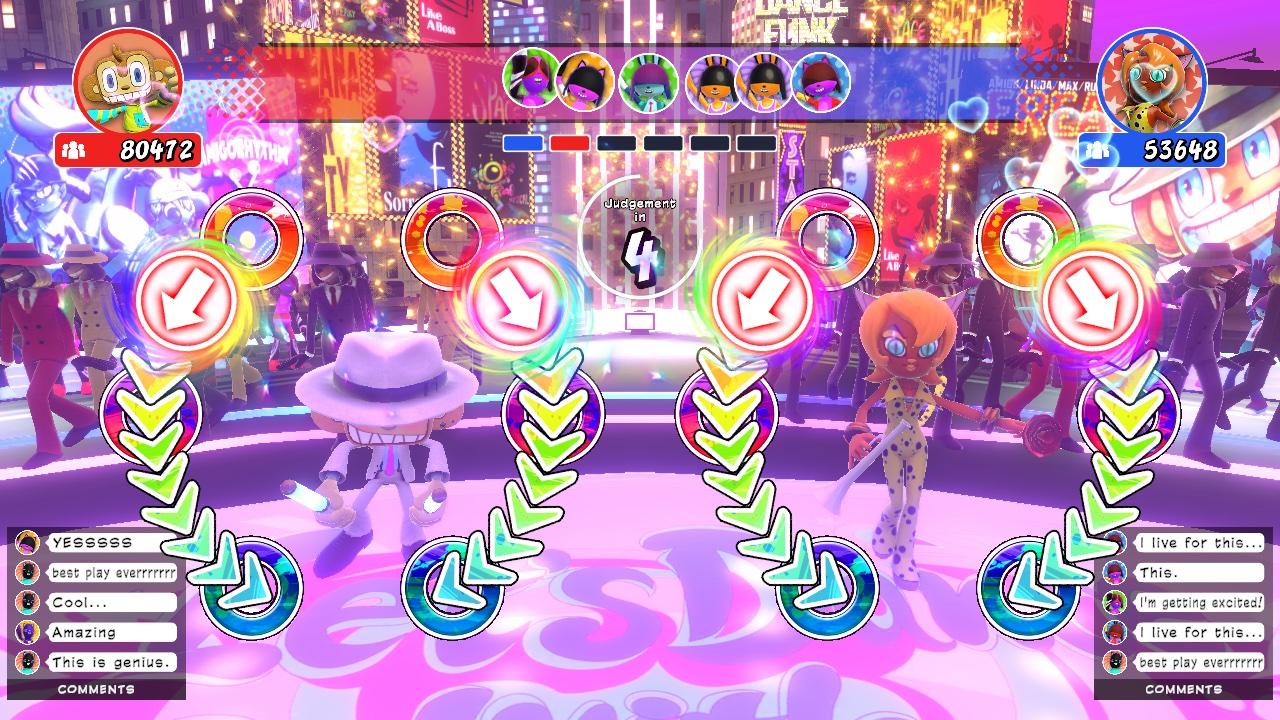 Party for Two gameplay in 'Samba de Amigo: Party Central'
