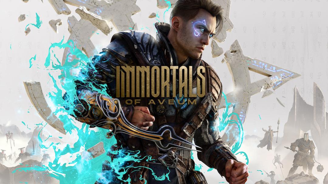 The key art featuring Jak in 'Immortals of Aveum'