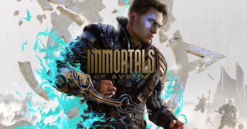 The key art featuring Jak in 'Immortals of Aveum'