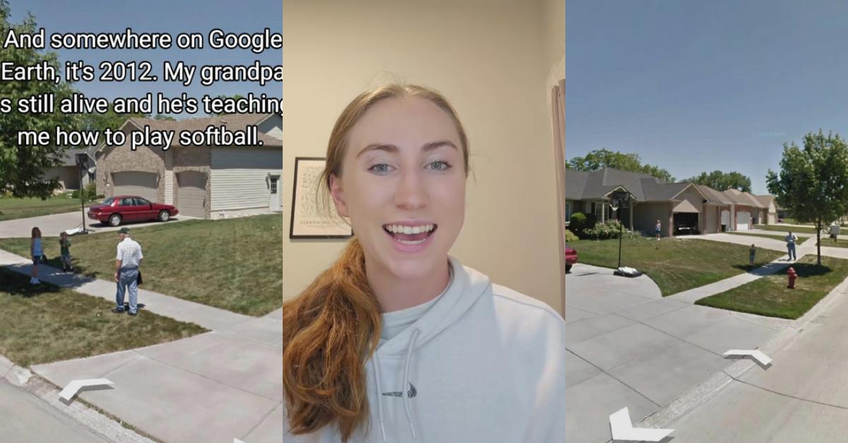 Google Earth Captures Late Grandfather in 2012
