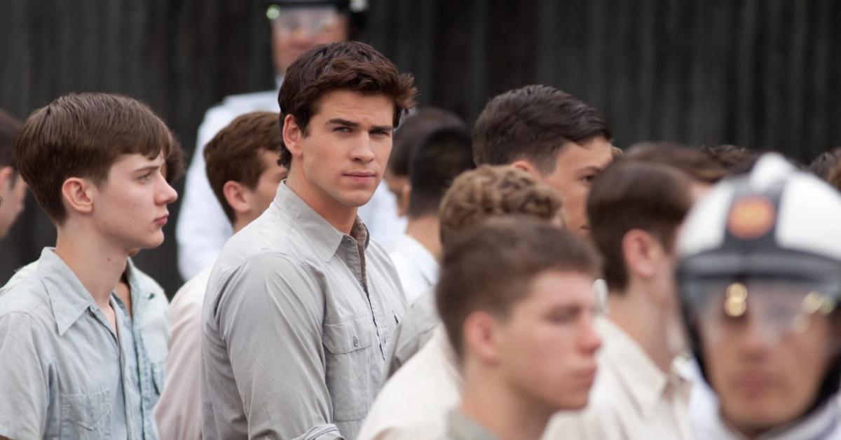 Gale (Liam Hemsworth) in the Hunger Games