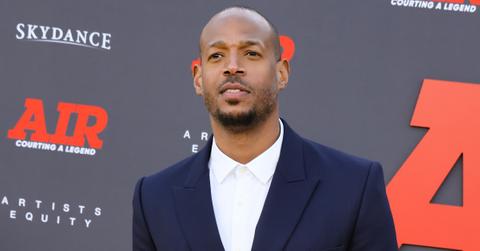 Marlon Wayans at premiere of movie 'Air' in March 2023