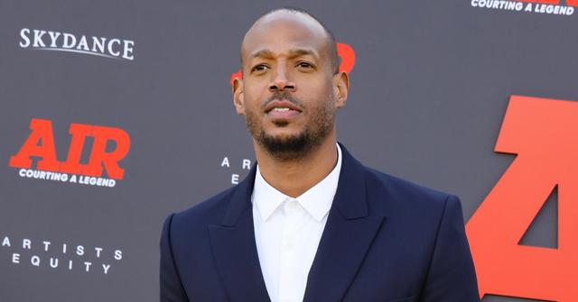 Marlon Wayans at premiere of movie 'Air' in March 2023