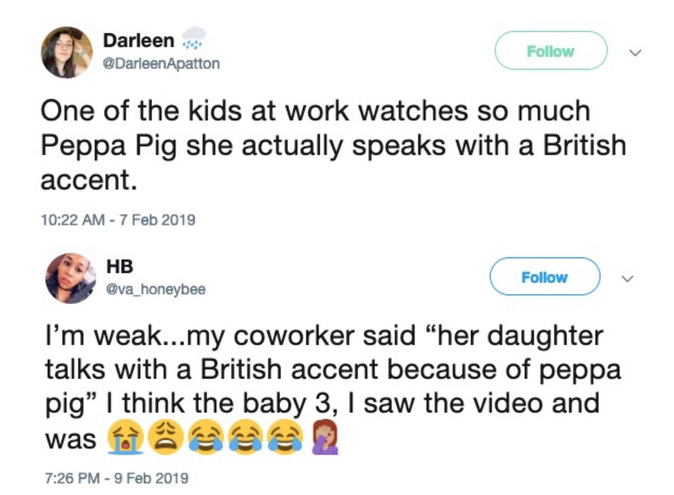 American Kids Are Getting British Accents Watching Peppa Pig
