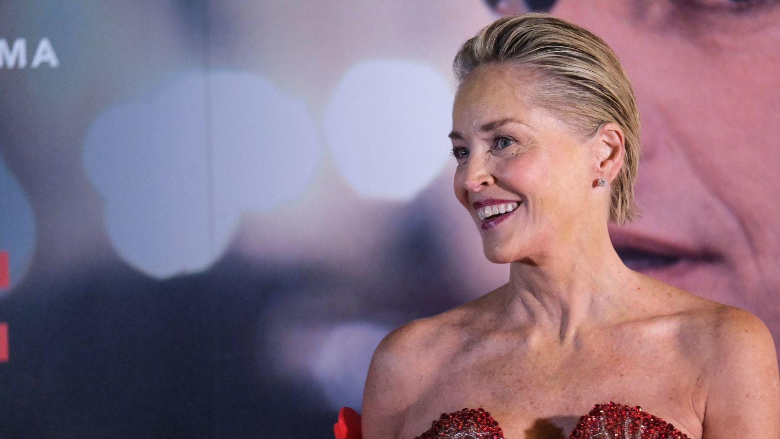 Sharon Stone at the Torino Film Festival. 