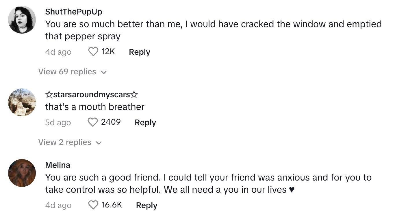 Commenters offer support for OP and her friend