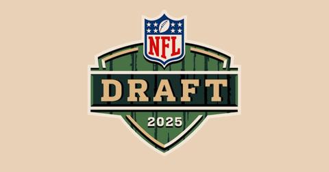 2025 NFL Draft logo.