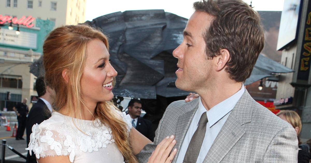 : Blake Lively and Ryan Reynolds at Warner Bros. Premiere of "Green Lantern" at Grauman's Chinese Theatre on June 15, 2011 in Hollywood, California. (Photo by Eric Charbonneau/WireImage)