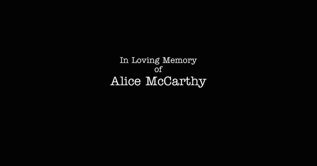 Who Is Alice McCarthy? 'Merry Happy Whatever' Was Dedicated to Her