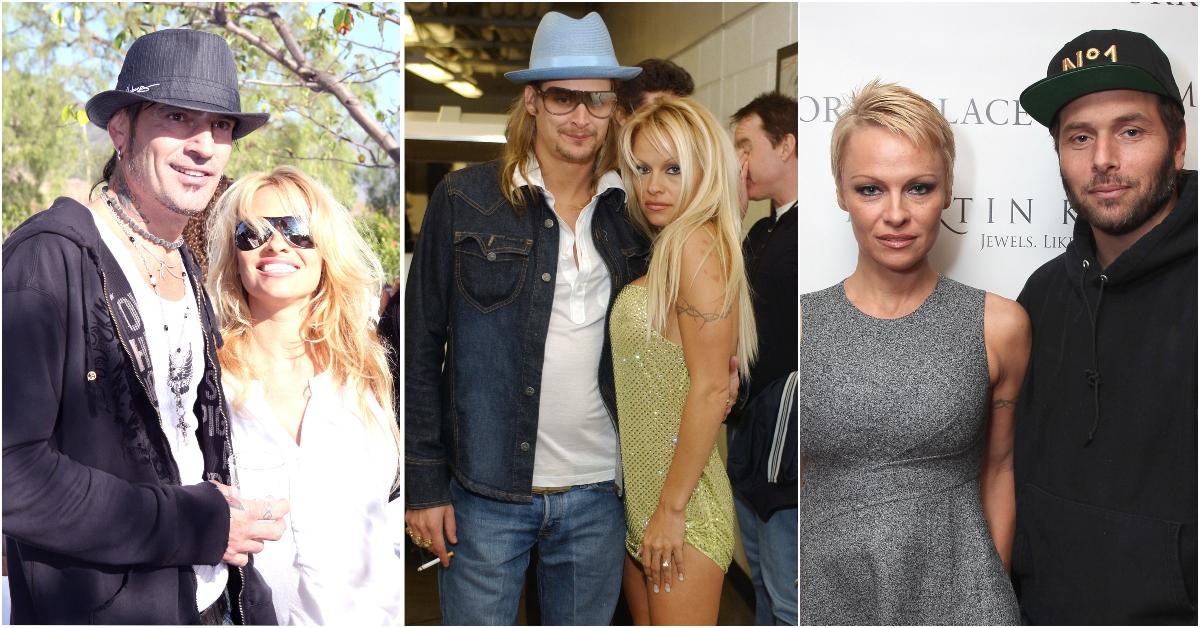 pamela anderson marriages