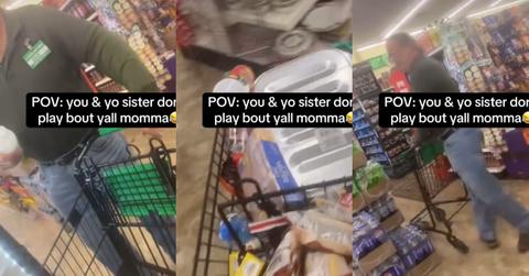 Woman Uses Revenge Shopping Cart on Worker Who Was Rude to Her Mom