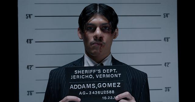 Young Gomez Addams in 'Wednesday'