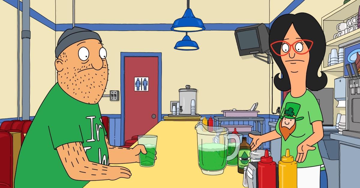 Teddy and Linda in 'Bob's Burgers' 