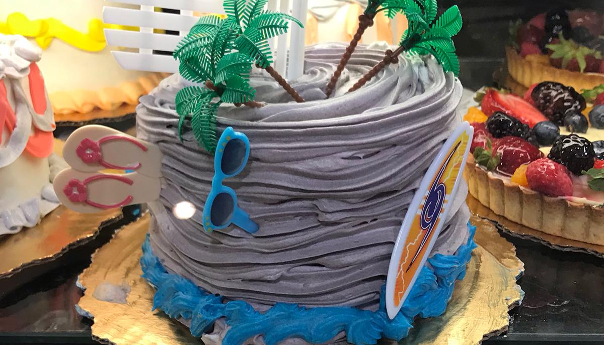 Hurrican Dorian cake from 2019