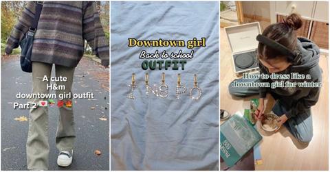 Downtown Girl Aesthetic on TikTok