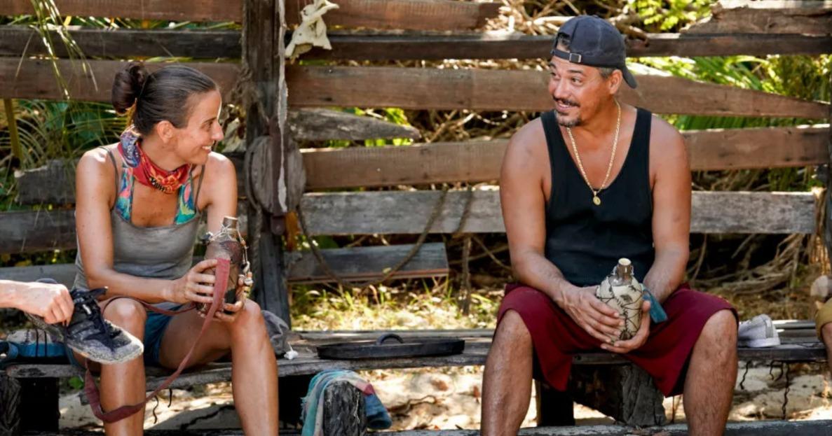 Amber Brkich and Rob Mariano from 'Survivor'
