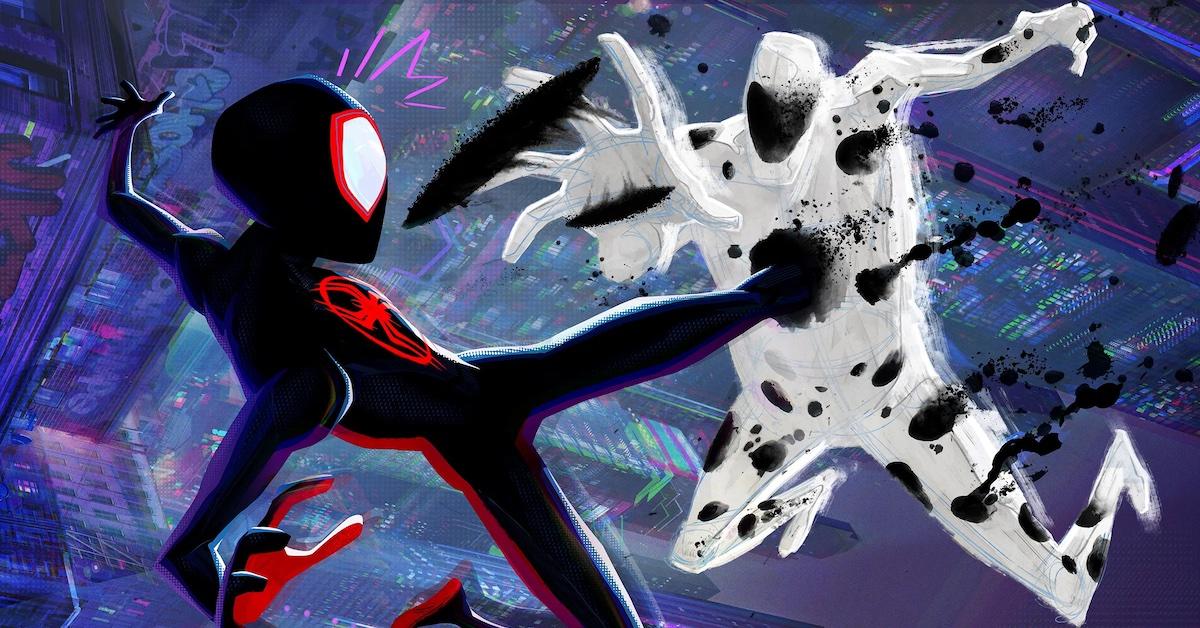 Miles and The Spot in 'Across the Spider-Verse'