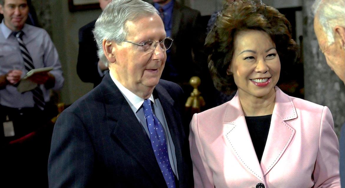 mitch mcconnell wife