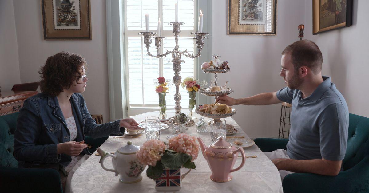 Connor and Emily have tea on 'Love on the Spectrum'