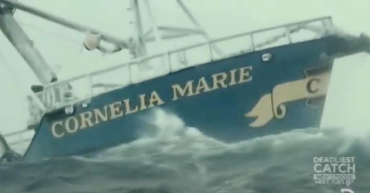 Cornelia Marie seen in Deadliest Catch intro