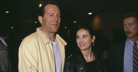 Bruce Willis and Demi Moore