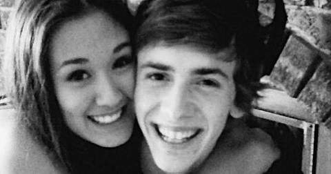 Sebastian "Baz" Morris posing with friend