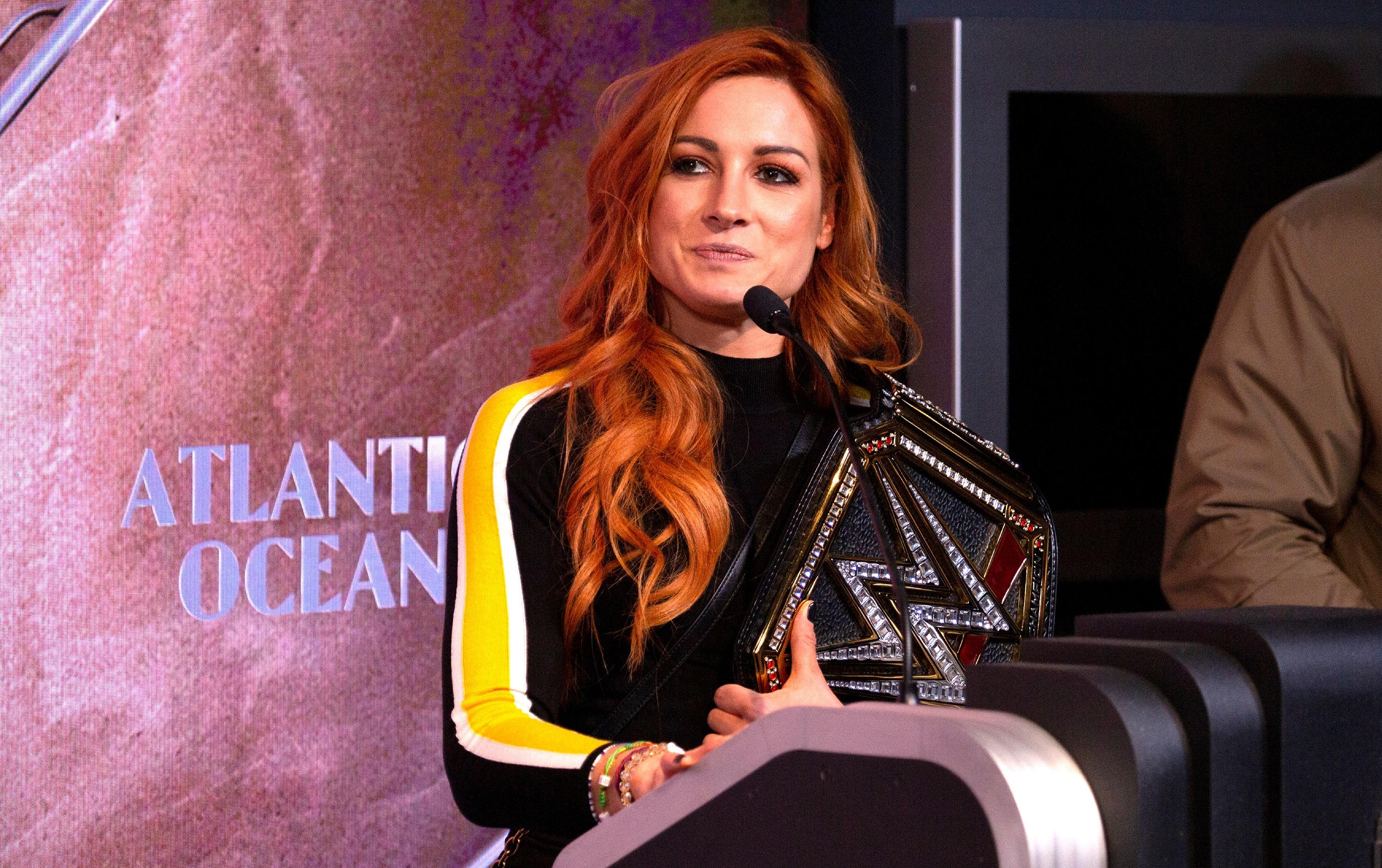 WWE star Becky Lynch announces pregnancy with fellow wrestler Seth