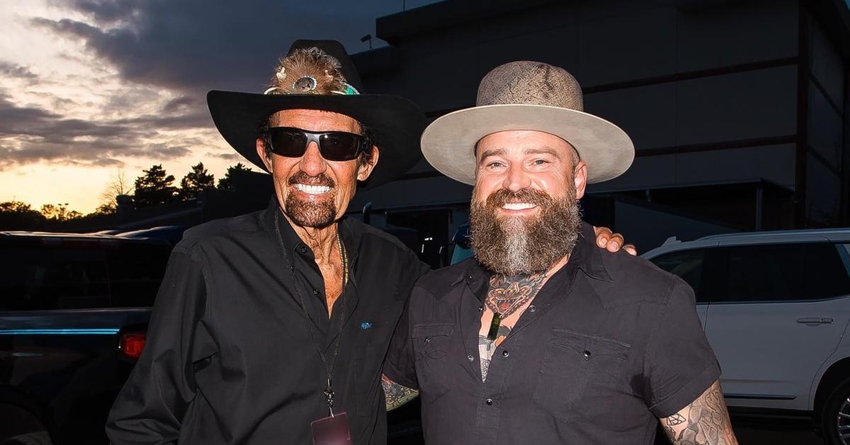 Zac Brown and Richard Petty