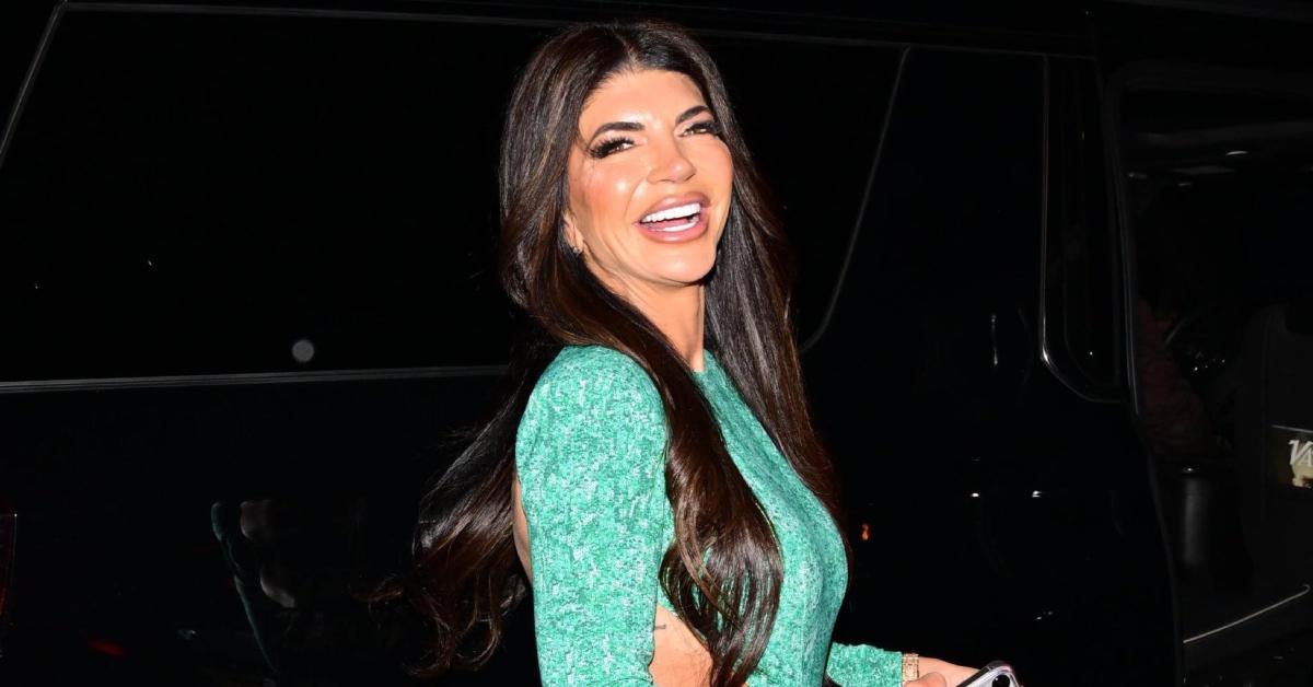 Teresa Giudice is seen at Craig's on May 8, 2024 in Los Angeles.