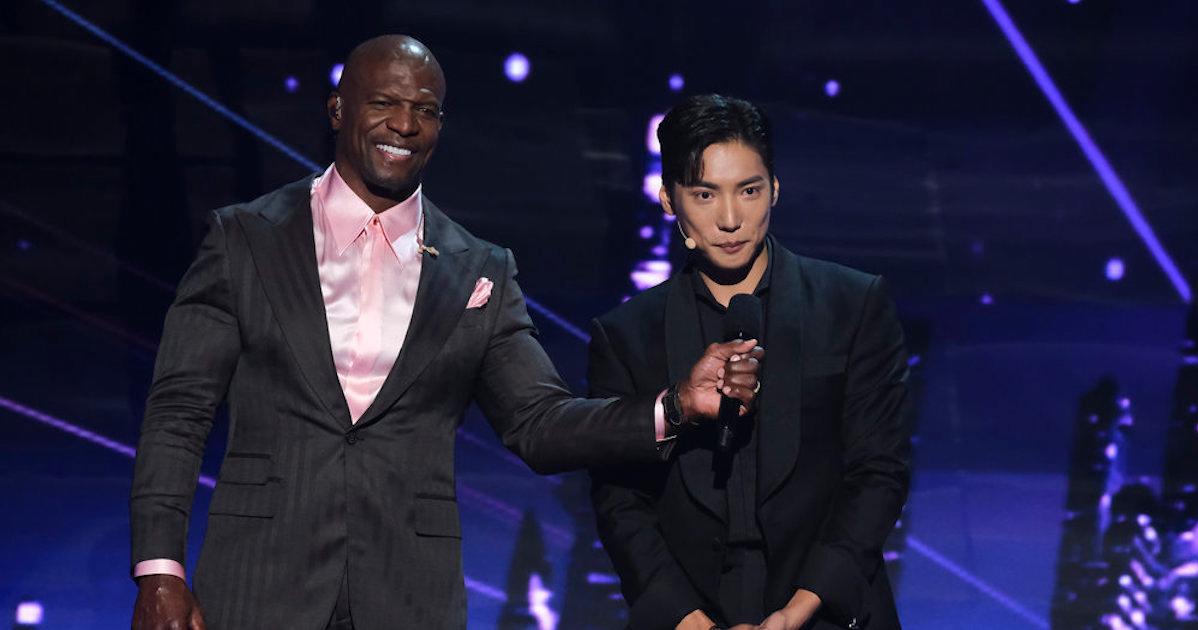 Terry Crews and Yu Hojin