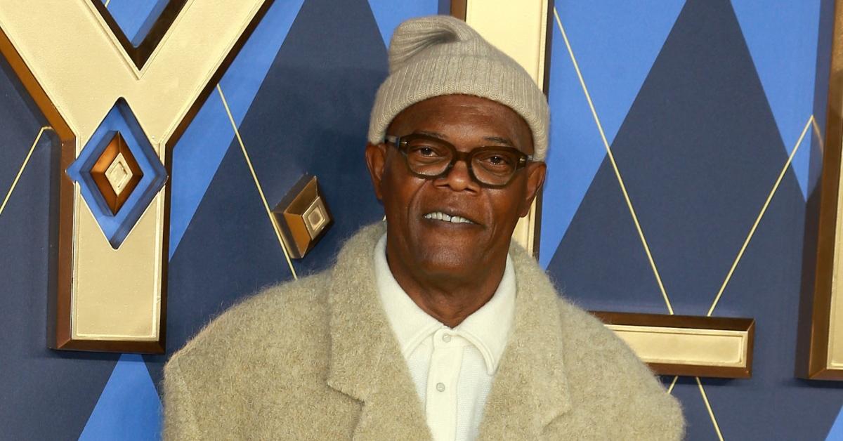 Samuel L. Jackson on the red carpet