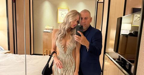 Whitney Duden and Nik Richie at the Encore Tower Suites in Las Vegas.