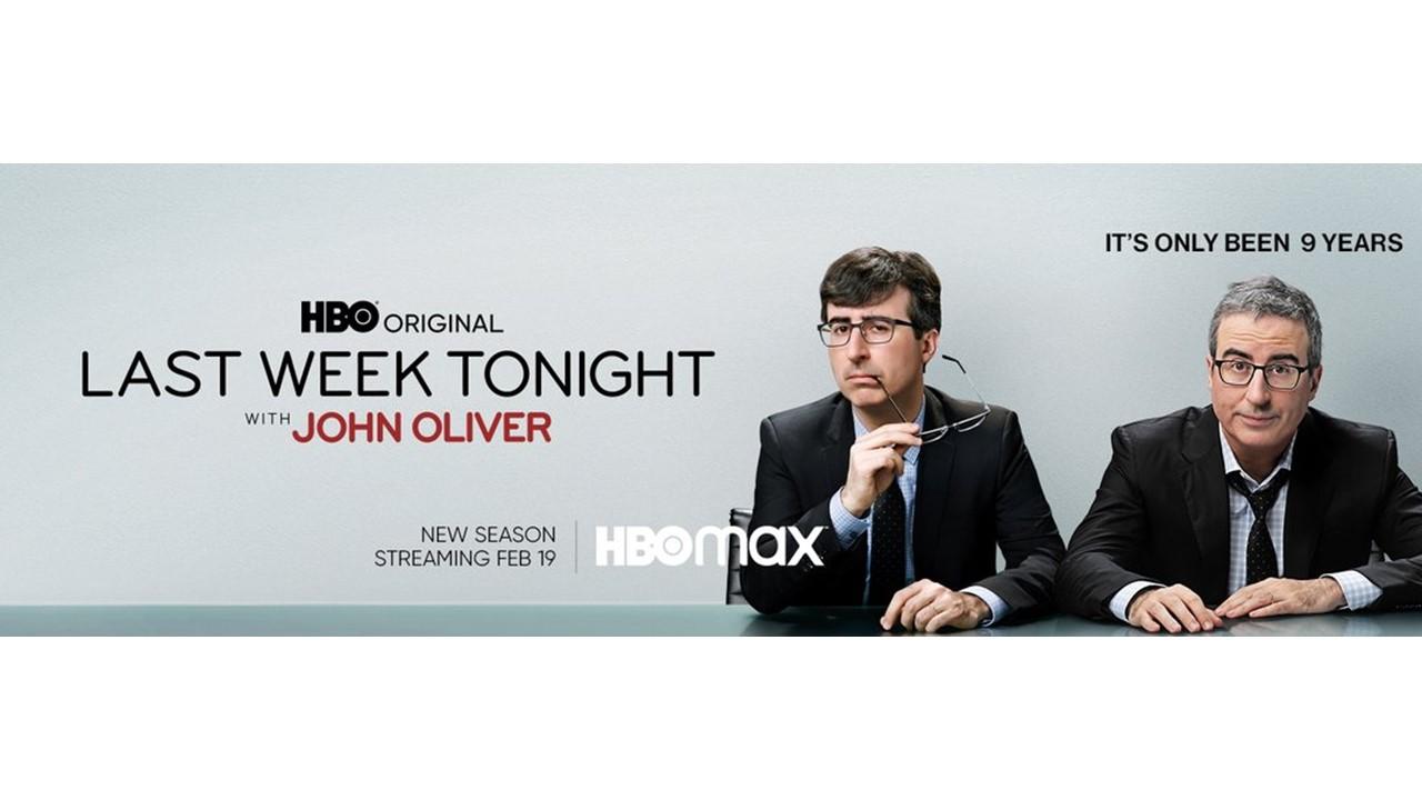 An advertisement banner for 'Last Week Tonight' with John Oliver