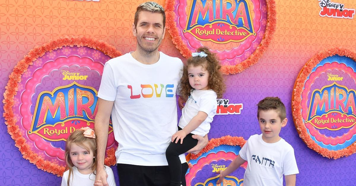 Perez Hilton and family in 2020