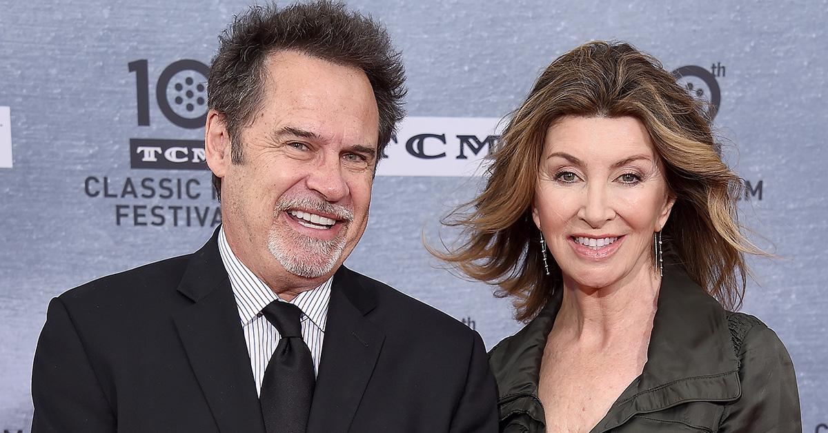 Dennis Miller and his wife at the TCM Classic Film Festival in 2019. 