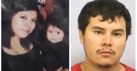 (L-R): Julie Gonzalez with her daughter; George De La Cruz