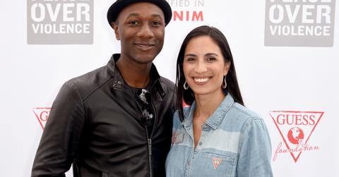 Aloe Blacc and his wife Maya.