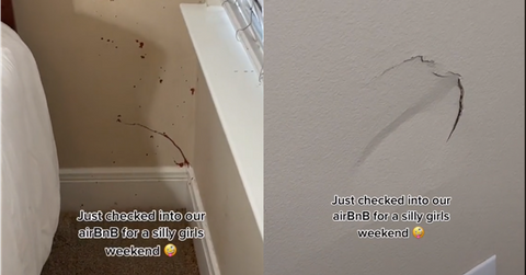 Airbnb Bloodstains