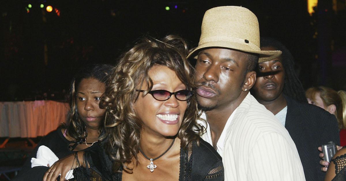 Bobby Brown with Whitney Houston