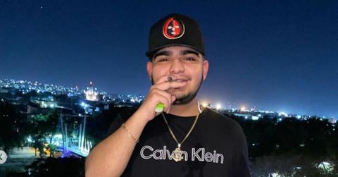 Chuy Montana smoking