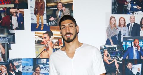 Enes Kanter attends the Annual Charity Day in 2018