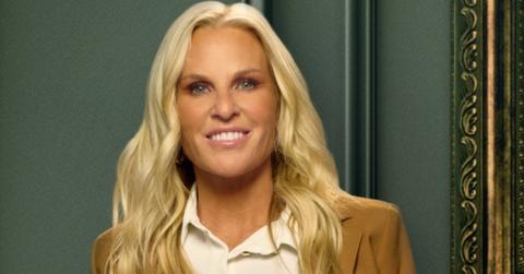 Kristi McBee in a creme shirt and tan blazer.