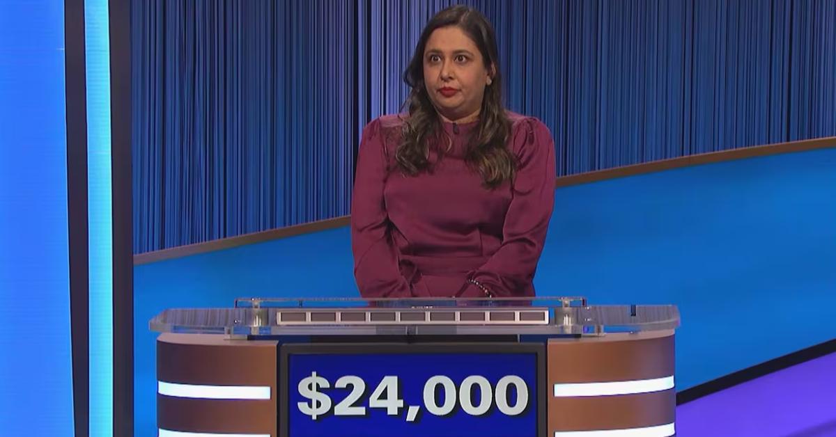 Juveria Zaheer on 'Jeopardy!'