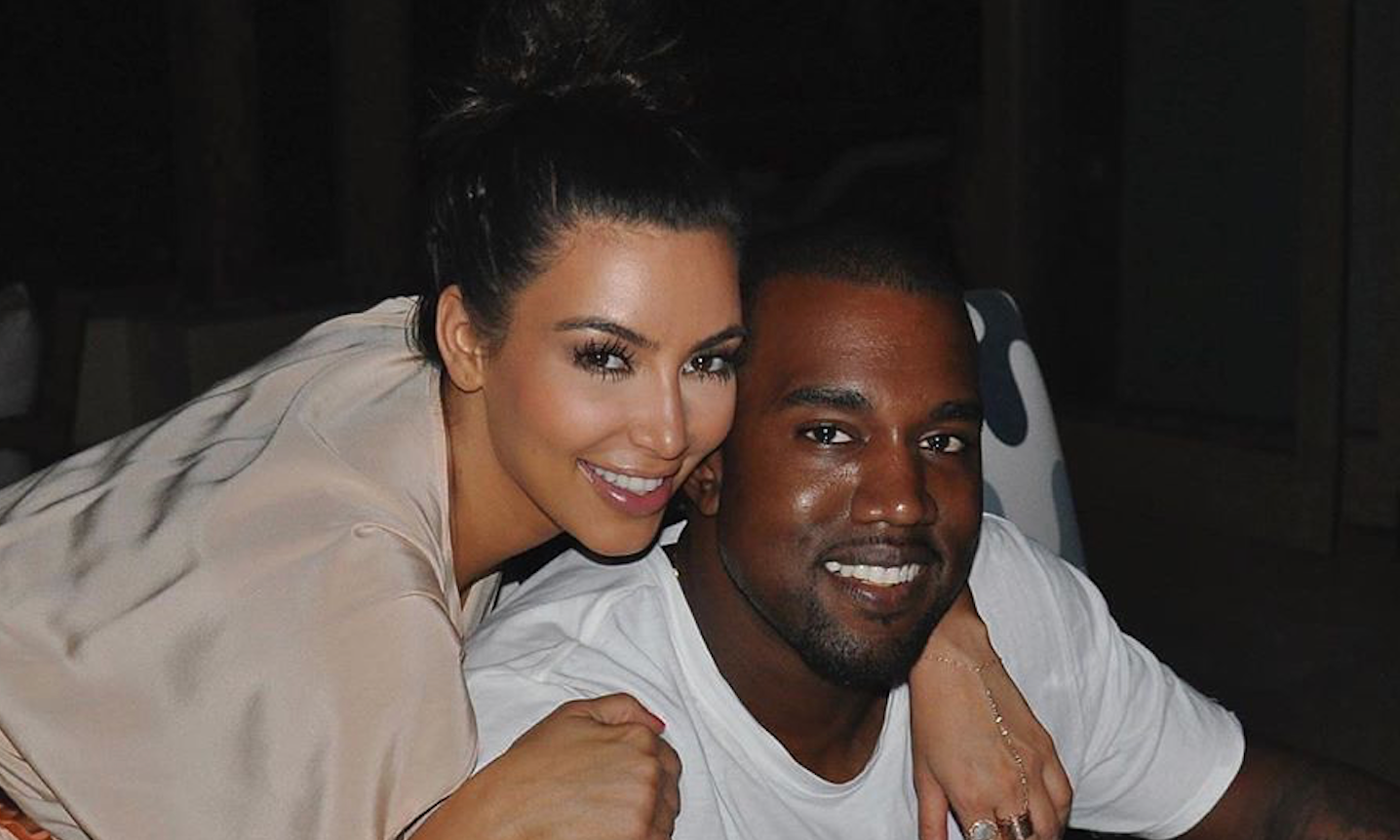 kanye west and kim kardashian