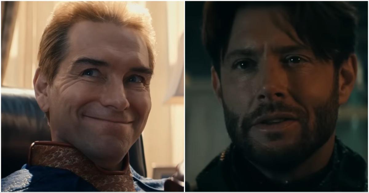 Homelander and Soldier Boy in a collage