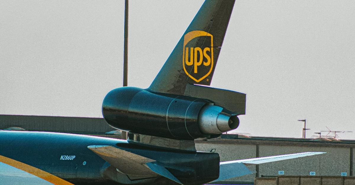 Photo of UPS cargo plane